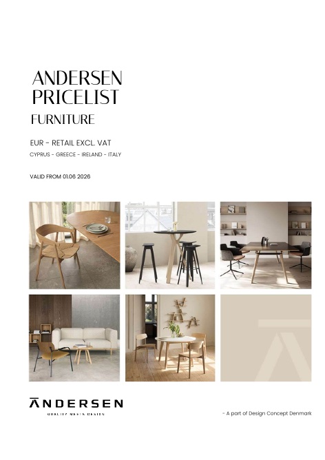 Andersen - Listino prezzi Furniture