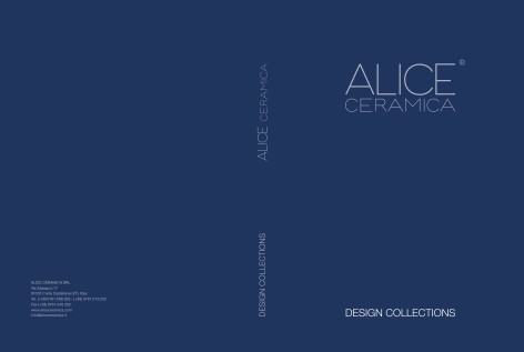 Alice Ceramica - Price list Design Collections