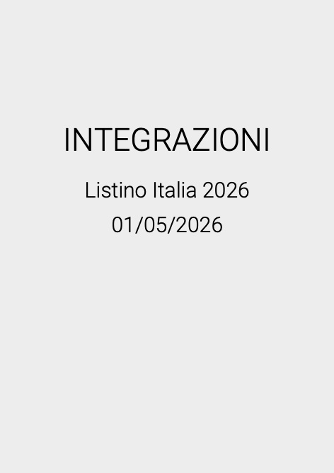 Bonomini - Listino prezzi Maggio 2026