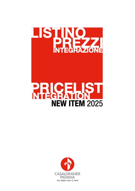 Casalgrande Padana - Listino prezzi NOVITÀ 2025