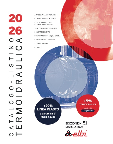 Elbi - Listino prezzi Ed. Nr. 51 - Giugno 2026