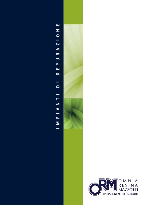 Omnia Resina Mazzotti - Katalog IMPIANTI DI DEPURAZIONE