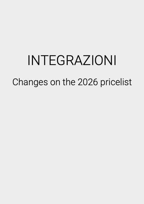 Zeitraum - Listino prezzi INTEGRAZIONI