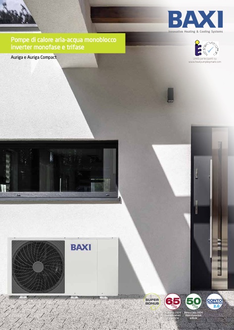 Baxi - Catálogo Auriga | Auriga Compact