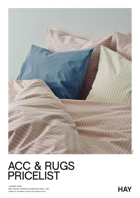 Hay - Listino prezzi Accessories & Rugs