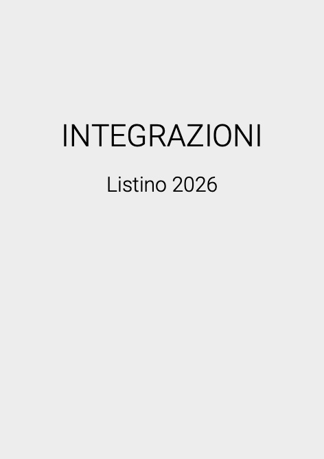 Muuto - Listino prezzi INTEGRAZIONI