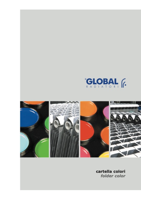 Global Radiatori - Каталог Cartella colori