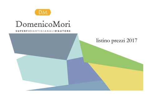 Domenico Mori - Price list 2017