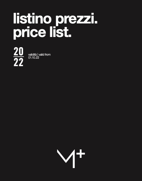 Mosaico + - Price list 2022