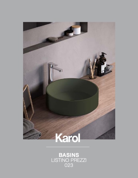 Karol - Прайс-лист Basins 023