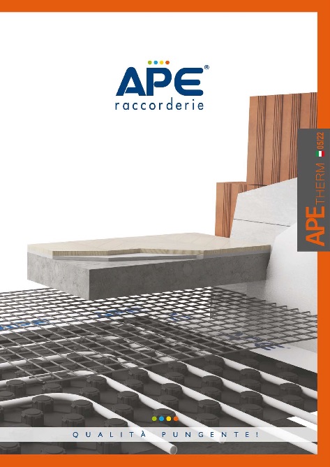 Ape Raccorderie - Listino prezzi 05/2022