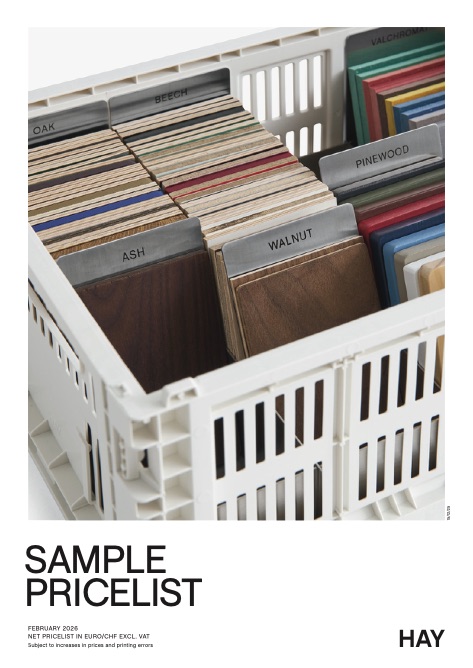 Hay - Listino prezzi SAMPLE