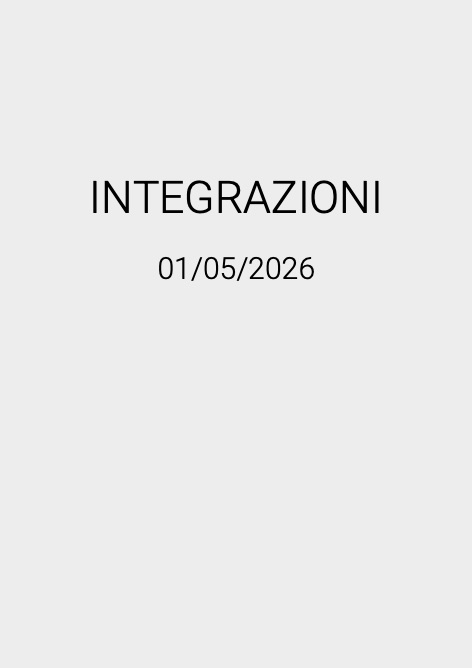 Rapsel - Price list INTEGRAZIONI