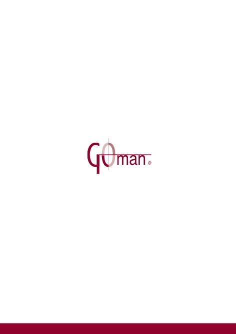 Goman - Catalogue Catalogo Tecnico