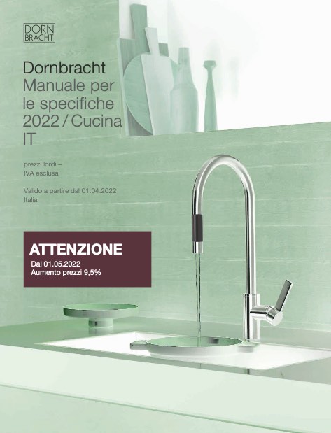 Dornbracht - Price list 2022
