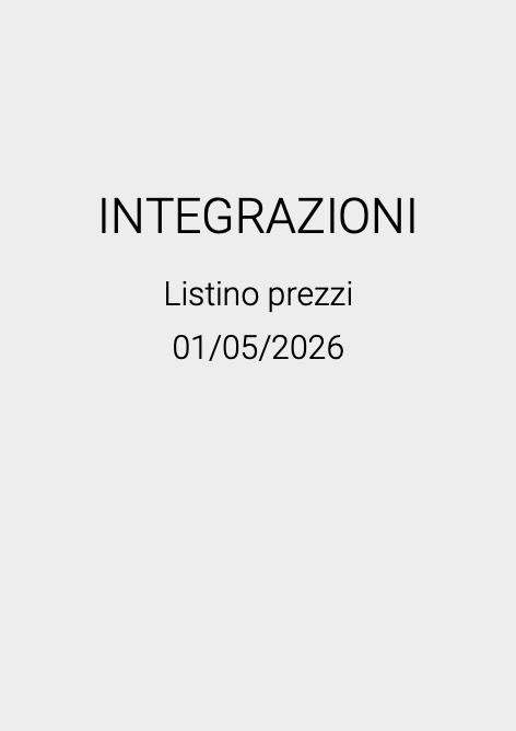 Raf - Listino prezzi Maggio 2026