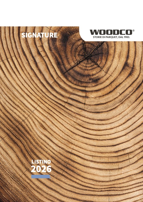 Woodco - Listino prezzi Signature