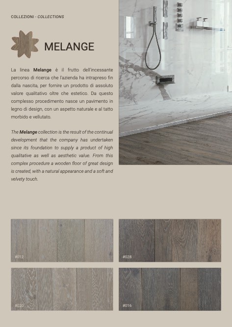 Maison de Parquet - Catalogue Melange