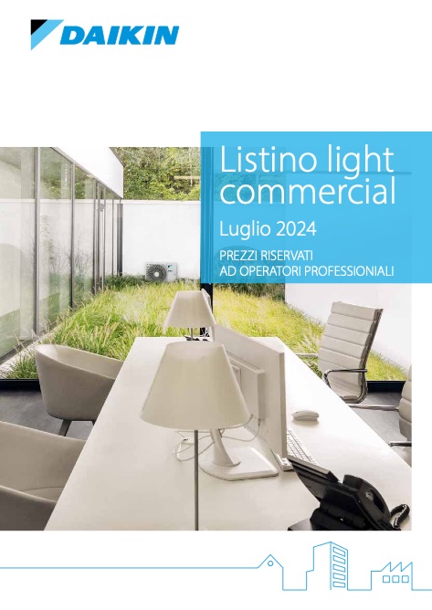 Daikin - Listino prezzi Light Commercial 2024