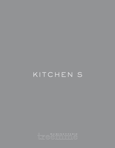 Rubinetterie Treemme - Katalog Kitchen S