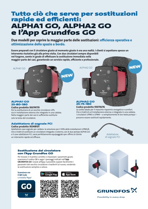 Grundfos - Catalogue ALPHA GO