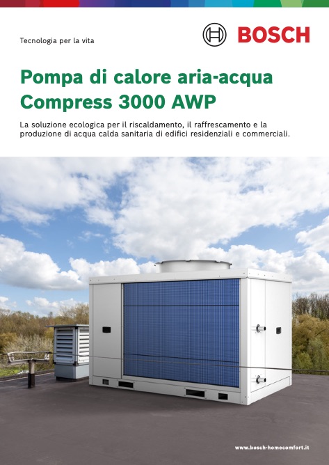 Bosch Termotecnica - Catalogue Pompa di calore aria-acqua Compress 3000 AWP