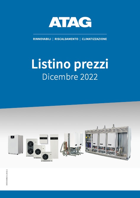 Atag - Preisliste Dicembre 2022