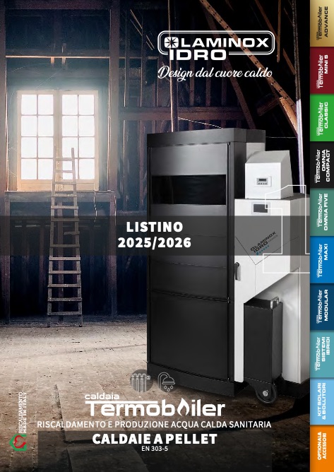 Laminox - Listino prezzi Termoboiler