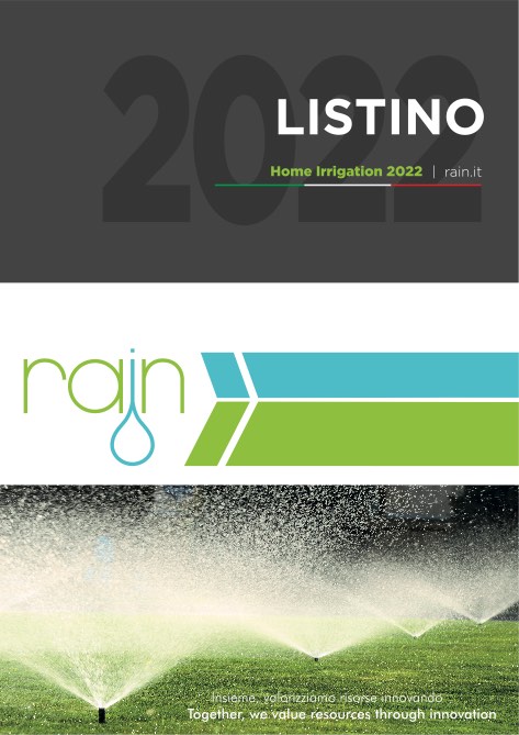 Rain - Lista de precios HOME 2022