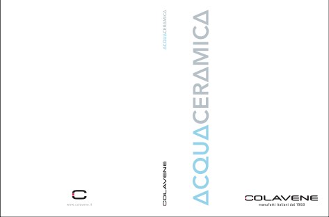 Colavene - Catalogue Aquaceramica