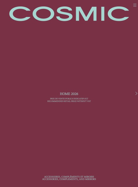 Cosmic - Preisliste Home 2026